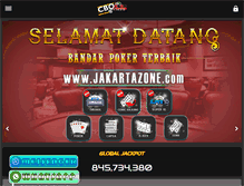 Tablet Screenshot of jakartazone.com